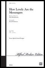 How Lovely Are the Messengers SAB choral sheet music cover